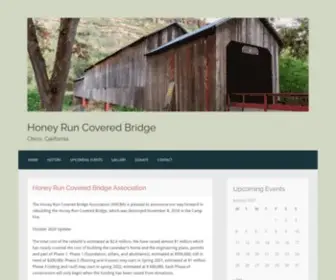 Hrcoveredbridge.org(Chico, California) Screenshot