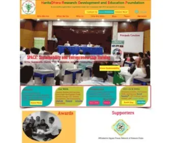 Hrdef.org(HaritaDhara Research Development Education ICT Sustainability STEAM Learning) Screenshot