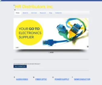 Hrdistributors.com(HR Distributors Inc) Screenshot