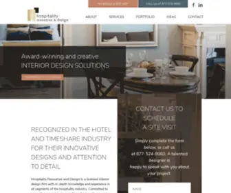 Hrdorlando.com(Hospitality Resources & Design) Screenshot