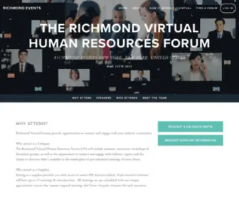 Hrforum.com(Richmond Events) Screenshot