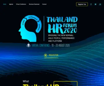 Hrforum2020.com(THAILAND HR FORUM) Screenshot