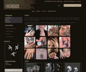 Hrgiger-WebStore.com(Hrgiger WebStore) Screenshot