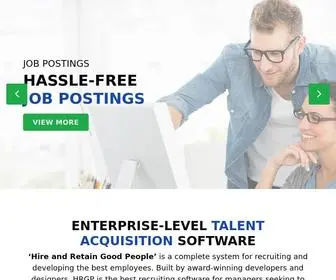 HRGP.io(Top Online Recruiting Software and Applicant Tracking System) Screenshot