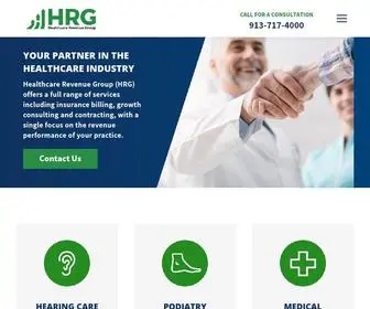 HRG.us.com(Your Partner in the Healthcare Industry) Screenshot