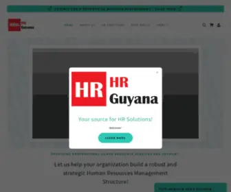 Hrguyana.com(We provide professional Human Resource Services) Screenshot