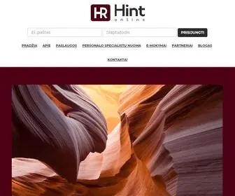 Hrhintonline.lt(Personalo valdymo procesų aprašymai) Screenshot