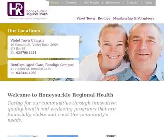 HRH.org.au(Honeysuckle Regional Health) Screenshot