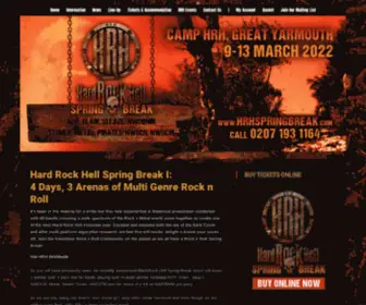 HRHSpringbreak.com(Hard Rock Hell Spring Break) Screenshot