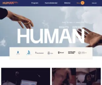 HRHW.no(HUMAN internasjonale dokumentarfilmfestival) Screenshot