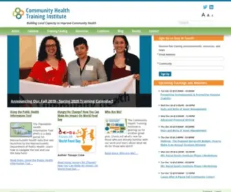 Hriainstitute.org(The Community Health Training Institute) Screenshot