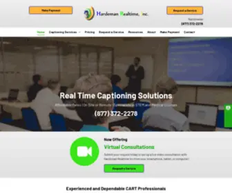 Hricart.com(Hardeman Realtime Inc) Screenshot