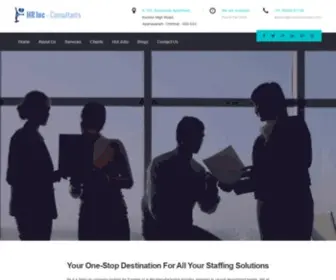 Hrincconsultants.com(HR Inc Consultants) Screenshot