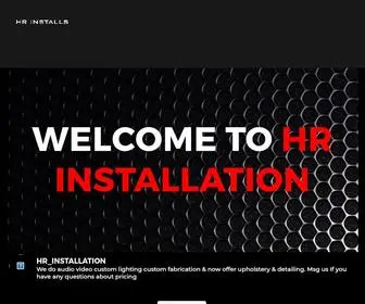 Hrinstallation.com(Stereo Installation Near Me) Screenshot