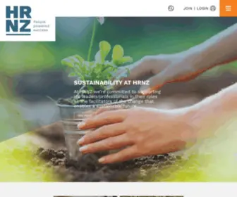 Hrinz.org.nz(The Human Resources Institute of New Zealand (HRNZ)) Screenshot