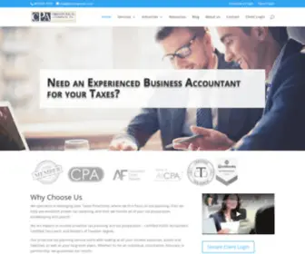 Hristopoulos.com(CPA Accounting Firm) Screenshot