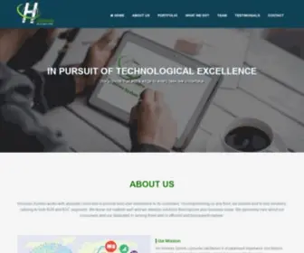 Hrizones.com(Digital Marketing Media Company) Screenshot
