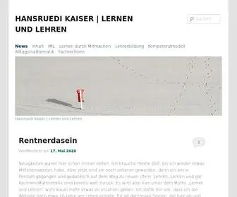 HRKLL.ch(Hansruedi Kaiser) Screenshot