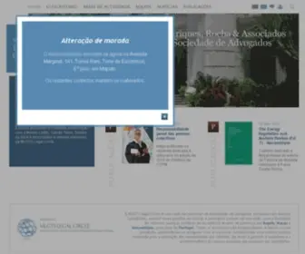 Hrlegalcircle.com(HRA Advogados Mozambique) Screenshot