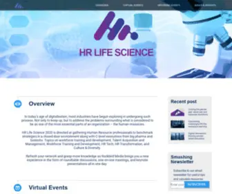 Hrlifescience.com(HR Life Science) Screenshot