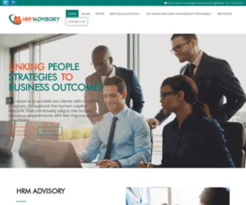 Hrmadvisory.com(Linking people strategies to business outcomes) Screenshot