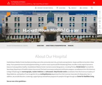 HRMCNJ.org(Hackettstown Medical Center) Screenshot