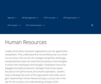 HRmhandbook.com(Human resources management) Screenshot