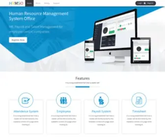 HRmso.com(Human Resource Management System Office) Screenshot