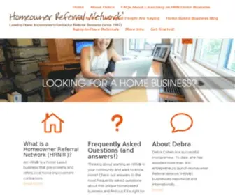 HRnbiz.com(Leading Home Improvement Contractor Referral Business (since 1997)) Screenshot