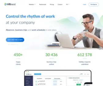 Hrnest.io(Best HR software for SMB's) Screenshot