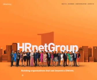 Hrnetgroup.com(HRnet One) Screenshot