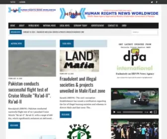 HRNWW.com(Human Rights News Worldwide) Screenshot