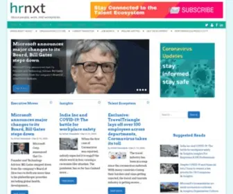 HRNXT.com(Online HR News Magazine and Insights Platform for Professionals) Screenshot