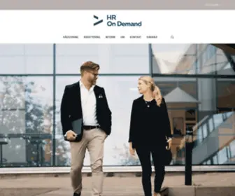 Hrondemand.se(HR On Demand) Screenshot