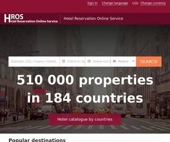 Hros.net(Hotel Reservation online service) Screenshot