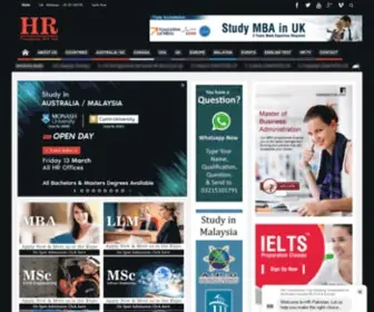 Hrpakistan.com(Pakistan's Premium Education Consultancy Services. HR) Screenshot