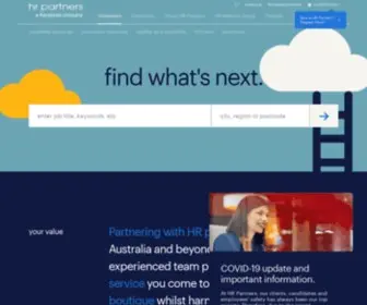 Hrpartners.com.au(Recruitment Agency) Screenshot