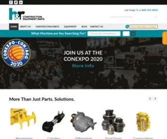 Hrparts.com(New & Used Heavy Equipment Parts) Screenshot