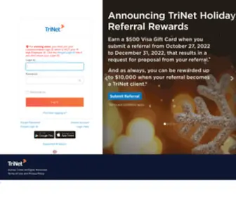 Hrpassport.com(TriNet Platform Customer Login) Screenshot