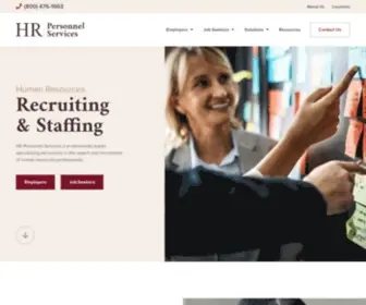 Hrpersonnelservices.com(HR Personnel) Screenshot