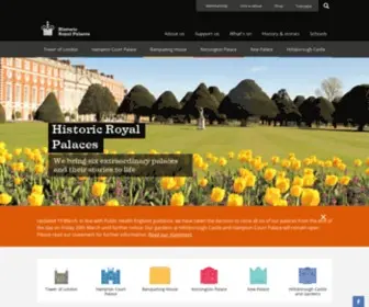 HRP.org.uk(Historic Royal Palaces) Screenshot