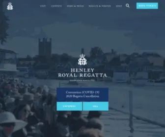 HRR.co.uk(Henley Royal Regatta) Screenshot