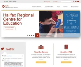 HRSB.ca(Halifax Regional Centre for Education) Screenshot