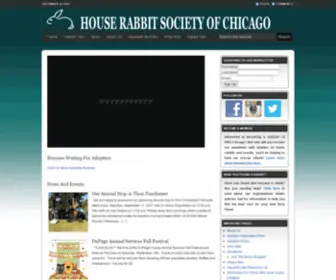 HRSchicago.org(The House Rabbit Society of Chicago) Screenshot