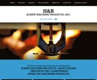 HRScrew.com(H & R Screw Machine Products) Screenshot