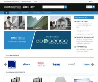 HRshop.be(Ecosense /) Screenshot