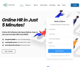 Hrsimplified.org(Online HR System) Screenshot