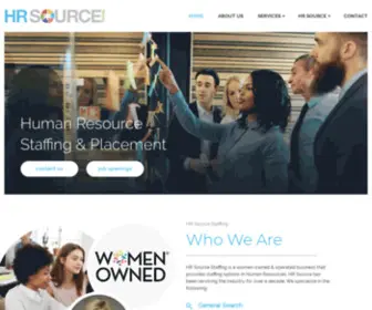 Hrsourcestaffing.com(HR Source Staffing) Screenshot
