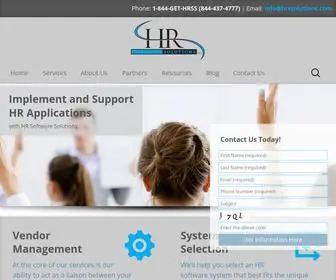 HRssolutions.com(HR Software Solutions) Screenshot