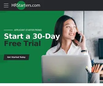 HRstarters.com(HR Starters) Screenshot